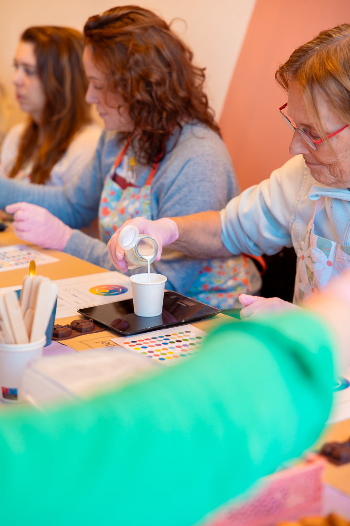 Workshop Jesmonite + kaarsen