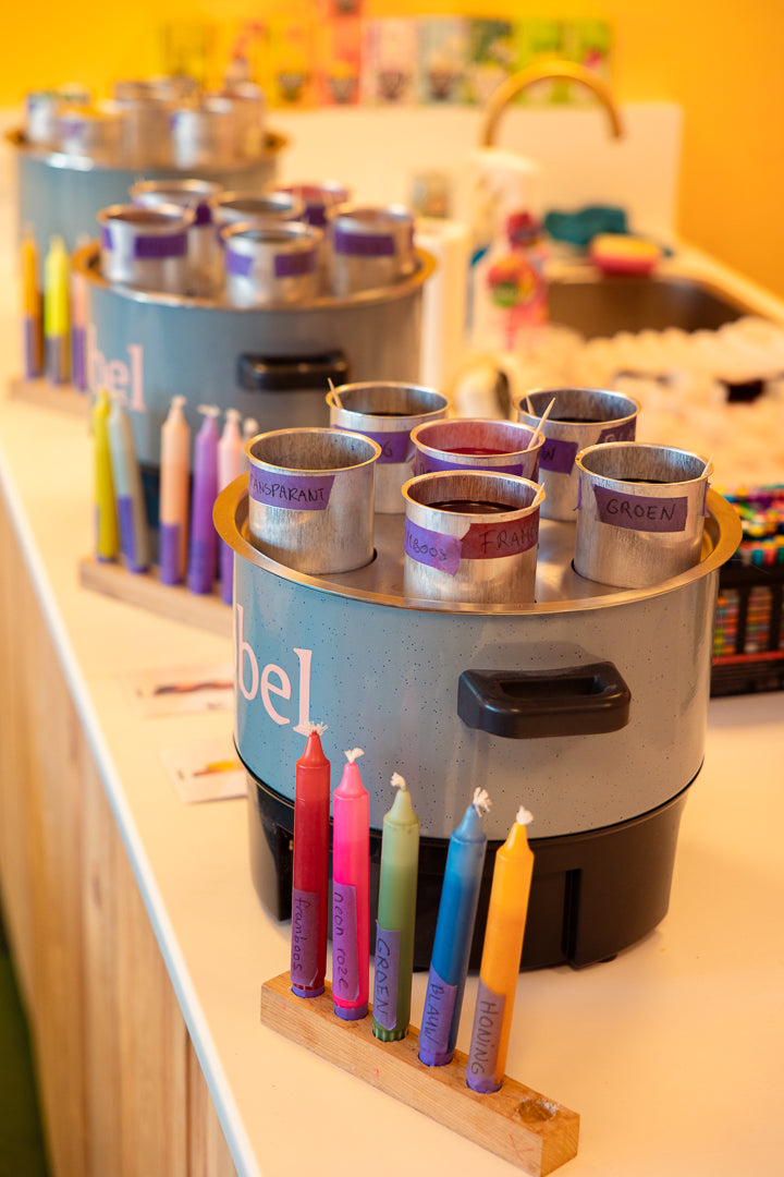 Keramiek schilderen & kaarsen dippen