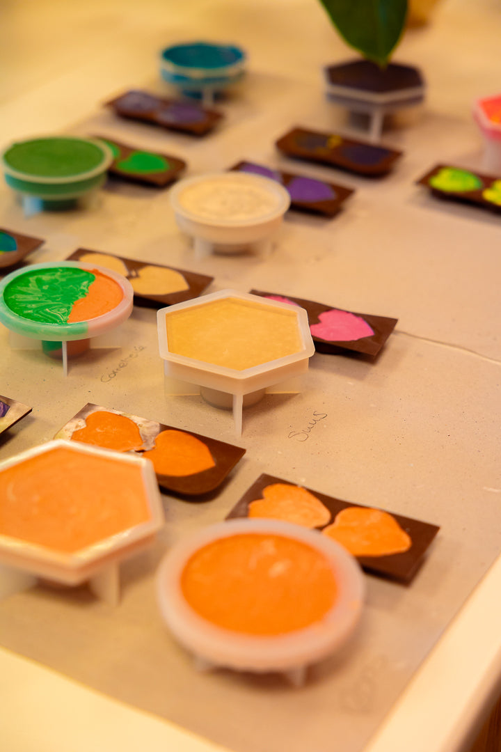 Workshop Jesmonite + kaarsen