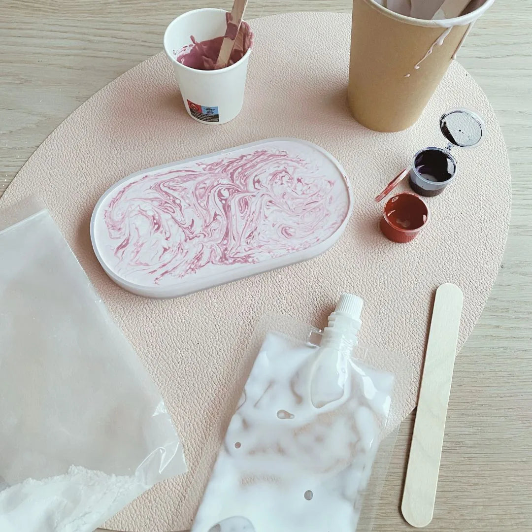 Jesmonite onderzetter | DIY kit