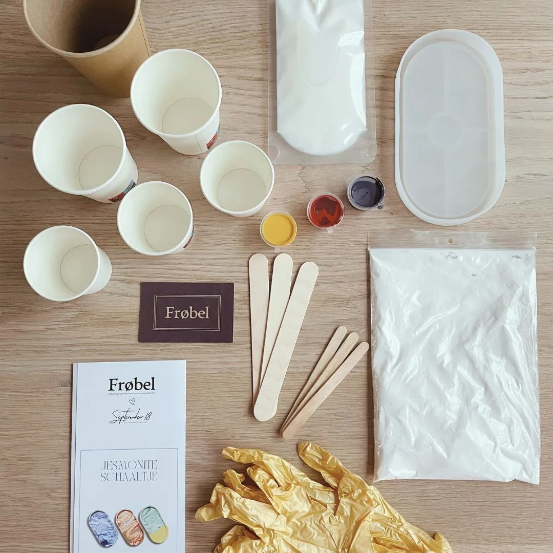 Jesmonite onderzetter | DIY kit
