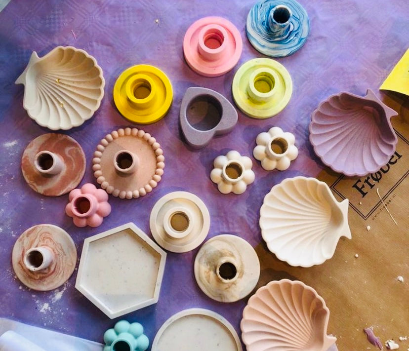 Workshop Jesmonite