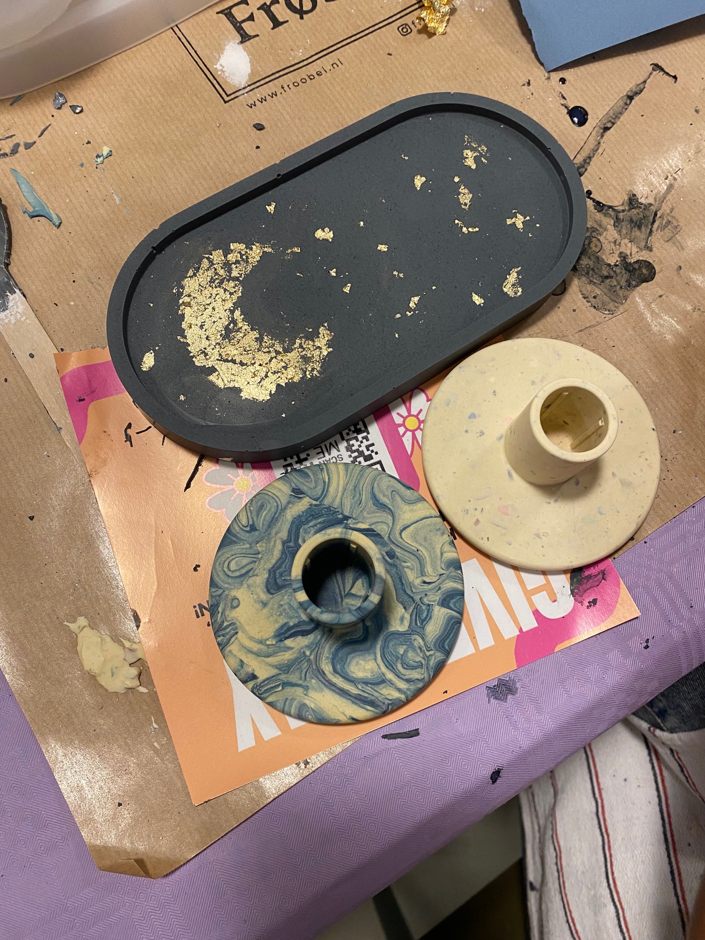 Workshop Jesmonite