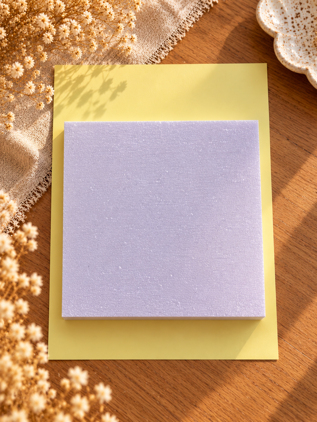 Kinusaiga foamblok 19,5 x 19,5 cm | Inclusief plakfolie