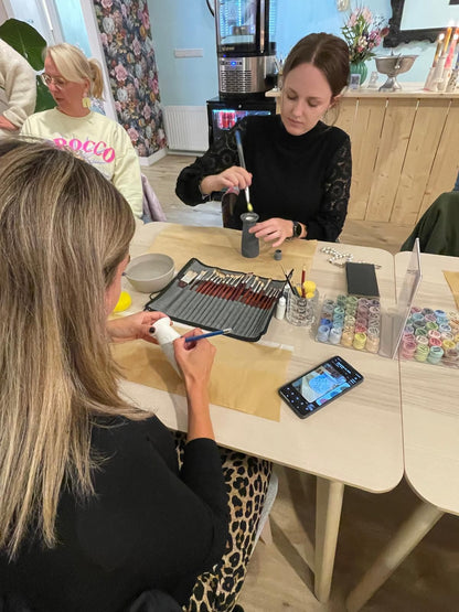 Keramiek schilderen & kaarsen dippen