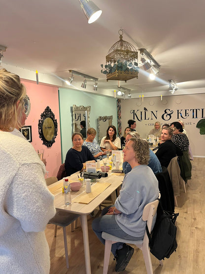 Keramiek schilderen & kaarsen dippen