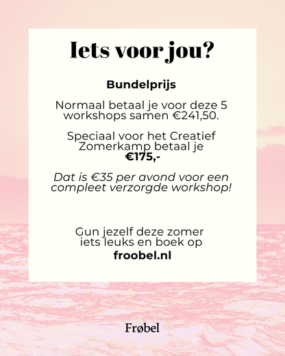 🌞 Creatief Zomerkamp voor Volwassenen